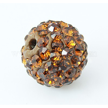 Pave Disco Ball Beads RB-H258-10MM-220-1