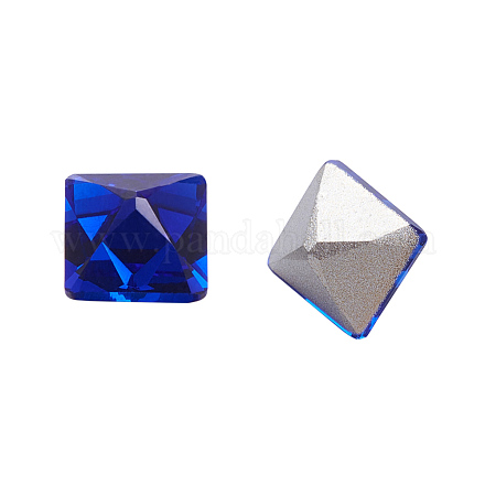 K9 Glass Rhinestone Cabochons RGLA-G004-8x8-288-1