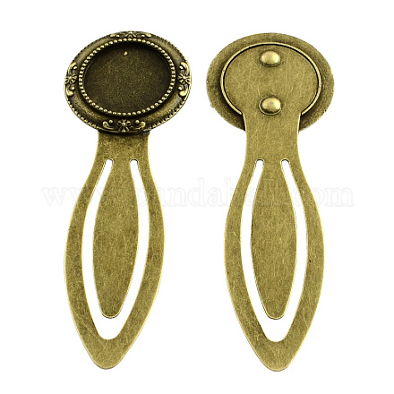 18 mm upports signet cabochon PALLOY-S033-48AB-NR-1