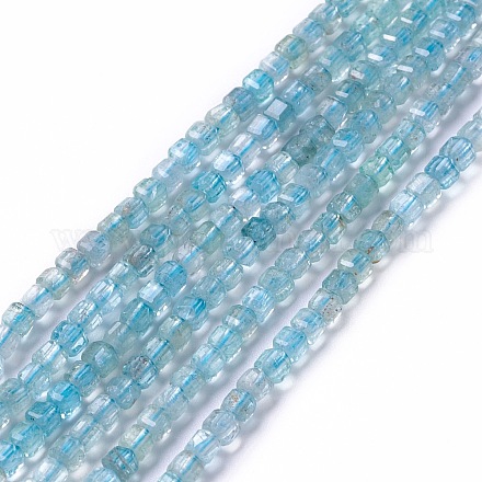 Chapelets de perles en apatite naturelle G-G991-C03-1
