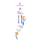 DIY Noctilucence Wind Chime Making Kit, Including Aluminum Tube, Foil, Thread and Plastic Rings & Beads & Cap & Butterfly Pendants, 4Pcs Alloy Christmas Bell, Mixed Color, 25x28mm, Hole: 2mm, Inner Diameter: 25mm