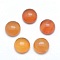 Natural Carnelian Cabochons, Half Round, 8x3.5~4mm