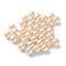 Plastic Imitation Pearl Beads, Round, Navajo White, 10x9.5mm, Hole: 1.6mm
