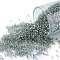 TOHO Round Seed Beads, Japanese Seed Beads, (29) Silver Lined Light Black Diamond, 15/0, 1.5mm, Hole: 0.7mm, about 3000pcs/10g