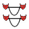 304 Stainless Steel Nipple Rings, Nipple Piercing Pin, Heart, Black, 16mm, Pin: 1.6mm