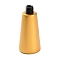 Wooden Wax Seal Stamps Handles, Gold, 22x44mm, Hole: 4x4.5mm
