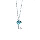 925 подвесные стерлингового серебра ожерелья NJEW-BB48024-A-1