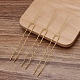 Brass Hair Fork Findings OHAR-PW0001-100G-1