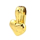 Rack Plating Brass Twister Clasps KK-P243-01G-1