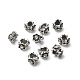 Antique Silver Plated Alloy European Beads MPDL-L029-H01-AS-1