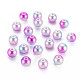 Perles en acrylique de perle d'imitation MACR-Q222-01C-10mm-1