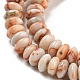 Brins de perles de netstone rouge naturel G-Z030-A12-01-3
