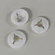 Occhiali da bambola in plastica artigianale DOLL-PW0001-070O-2