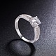 Shegrace 925 anillo de dedo de plata esterlina JR522A-3