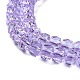 Chapelets de perles en verre transparente  &nbsp;EGLA-K071-01E-3