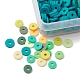 Cuentas de arcilla polimérica hechas a mano ecológicas de 2544 piezas 12 colores CLAY-FS0001-36-4