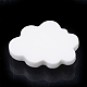 樹脂カボション  雲  ホワイト  20x14x5mm CRES-N008-02-2