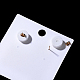 Polystyrene Foam Earring Pads X-KY-T017-01-6