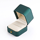 Cajas de regalo de anillo de cuero de pu LBOX-L005-B01-3