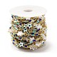 Handmade Glass Seed Beads Chains CHC-I045-03G-3