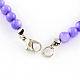 Freshwater Shell Beaded Necklaces NJEW-Q290-01-3