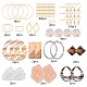 Kits de fabricación de pendientes diy sunnyclue DIY-SC0013-09-2