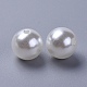 Bolas de imitación de plástico perla bola ABS MACR-A004-8mm-01-3