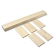 Supporti per schede display per orecchini in legno a 1 slot EDIS-R027-01B-01-3