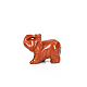 Натуральные украшения в виде слона из сердолика G-PW0007-020D-1