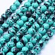 Synthetic Turquoise Beads Strands G-F531-6mm-J01-2