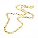 304 Stainless Steel Cable Chain Necklace Making STAS-A028-N091G-1