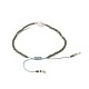 Bracelets réglables de perles tressées avec cordon en nylon X-BJEW-P256-B26-5