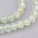 Chapelets de perles en préhnite naturelle G-F568-121-3mm-3