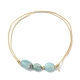 Bracelets de cheville en perles tressées AJEW-AN00557-4