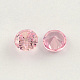 Diamante en forma de circonio cúbico espalda cabujones ZIRC-R004-10mm-03-2