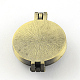 Rack Plating Brass Diffuser Locket Pendants KK-S651-01AB-3