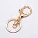 Alloy Keychain Clasp Findings X-KEYC-D050-03-1