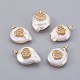 Natural Cultured Freshwater Pearl Pendants PEAR-F008-23G-03-1