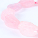 Fili di perle di pietre preziose naturali di quarzo rosa G-E218-08-1