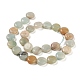 Brins de perles d'amazonite de fleurs naturelles G-M403-C13-3