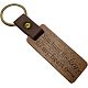 arricraft 1 Pc Wooden Keychain KEYC-WH0044-002-1