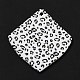Leopard Pattern Opaque Acrylic Pendants SACR-P014-06A-2