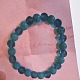 Perles synthétiques turquoise étirer bracelets BJEW-JB05003-01-4