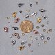 Pandahall 1 kit de découverte de bijoux avec 840 anneaux de saut ouverts en laiton et 120 fermoirs à griffes de homard 6 couleurs pour la fabrication de bijoux KK-PH0014-01-6