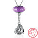 925 Sterling Silver Pendant Necklaces NJEW-BB18238-8