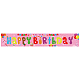 Полиэстер висит баннеры детский день рождения AJEW-WH0190-002-2