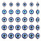 ARRICRAFT 30Pcs 5 Style Plastic Connector Charms FIND-AR0002-83AS-1