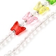 Butterfly Design Eyeglass Chains for Women AJEW-EH00254-4