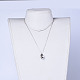 Halsketten mit Kaurimuschel Anhängern NJEW-JN02367-6