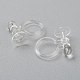 Plastic Clip-on Earring Findings KY-P001-07-2